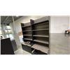 Image 3 : 6 PCS. OF ASSORTED OFFICE FURNITURE - 2 DESKS AND 4 SHELVING UNITS