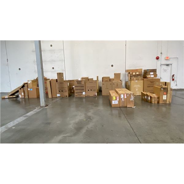 LARGE ASSORTMENT OF BOXED HOME APPLIANCE PARTS AND ACCESSORIES