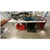 Image 3 : LARGE GROUP OF ASSORTED POWER TOOLS, HAND TOOLS, TOOL BOXES, LADDERS, TABLES, PARTS