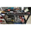 Image 7 : LARGE GROUP OF ASSORTED POWER TOOLS, HAND TOOLS, TOOL BOXES, LADDERS, TABLES, PARTS