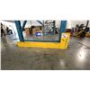 Image 2 : GROUP OF (7) ASSORTED METAL SAFETY BARRIERS (YELLOW)