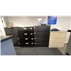 Image 2 : LARGE GROUP OF OFFICE FURNITURE - DESKS, FILING CABINETS, OFFICE CHAIRS RECEPTION COUNTER,