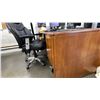 Image 4 : LARGE GROUP OF OFFICE FURNITURE - DESKS, FILING CABINETS, OFFICE CHAIRS RECEPTION COUNTER,