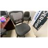 Image 2 : CONTENTS OF 2 SMALL OFFICES - DESKS, FILING CABINETS AND OFFICE CHAIRS