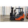 Image 5 : TOYOTA 8FGCU25 SIT DOWN COUNTERBALANCE, PROPANE FORKLIFT, 48" STANDARD FORKS, SER #40740,