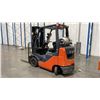 Image 6 : TOYOTA 8FGCU25 SIT DOWN COUNTERBALANCE, PROPANE FORKLIFT, 48" STANDARD FORKS, SER #40740,