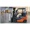 Image 1 : 2014 TOYOTA 8FGCU25 SIT DOWN COUNTERBALANCE, PROPANE, 10 CLAMP FORKLIFT, SERIAL #45158,