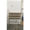 Image 3 : 2 EZ-RECT GREY METAL SHELVE RACKING UNITS