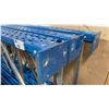 Image 4 : BLUE PALLET RACKING - (5) 22FT & (1) 24FT X 3 1/2FT UPRIGHTS 4" X 2 3/4" WITH 6" X 8" X 3/8" THICK
