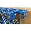 Image 5 : BLUE PALLET RACKING - (6) 22FT X 3 1/2FT UPRIGHTS 4" X 2 3/4" WITH 6" X 8" X 3/8" THICK