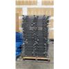 Image 4 : BLUE PALLET RACKING - (10) 24FT X 3 1/2FT UPRIGHTS 4" X 2 3/4" WITH 6" X 8" X 3/8" THICK