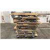 Image 1 : STACK OF APPROX. (28) 45 3/4" X 43" MESH DECK SHELVING WITH ATTACHED PLYWOOD