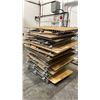 Image 2 : STACK OF APPROX. (28) 45 3/4" X 43" MESH DECK SHELVING WITH ATTACHED PLYWOOD