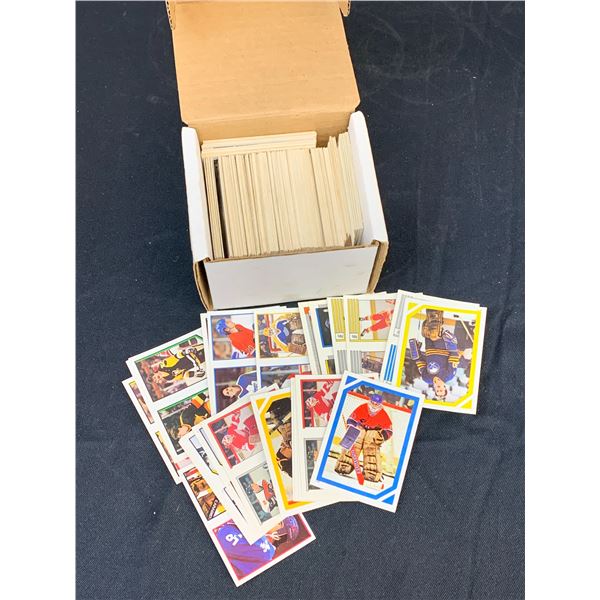Box of 1985 OPC Opeechee Hockey NHL Sticker Cards