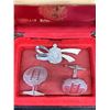 Image 1 : Royal Canadian Mint Cufflinks and Sterling Pin