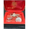 Image 2 : Royal Canadian Mint Cufflinks and Sterling Pin