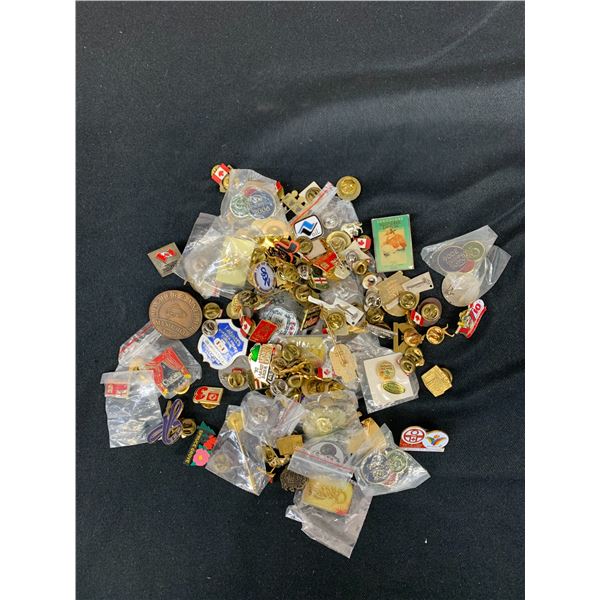 Lot of Lapel Pins Advertising / Canada