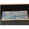 Image 1 : Framed 38" x 14" Airplane Photos Mostly Canadian / American