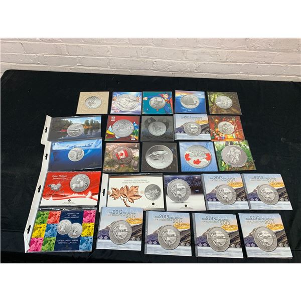 24 RCM 20 Dollar Coin Holders (no coins)