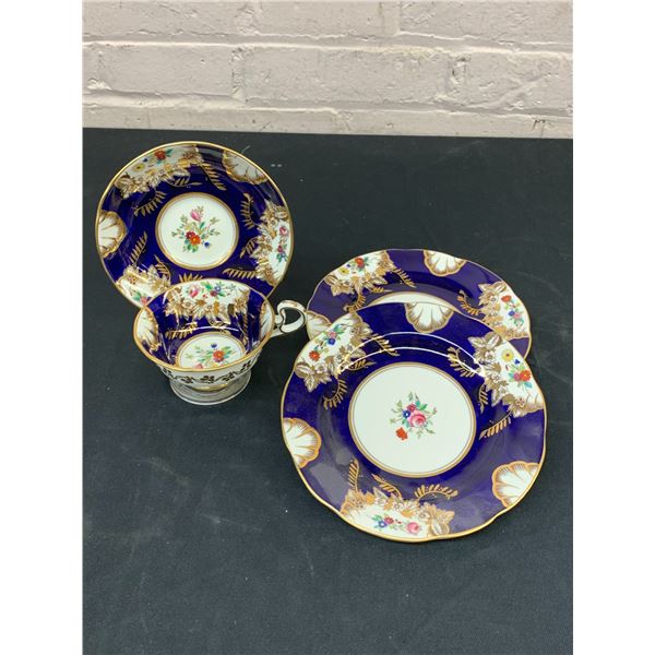 4pcs Radford Fenton Fine Bone China Tea Cup, Saucer, Plates