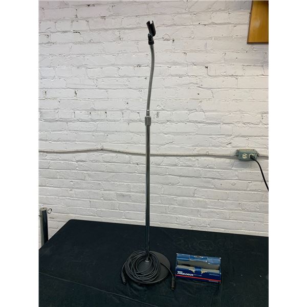 Shure Microphone Model 10L and Stand