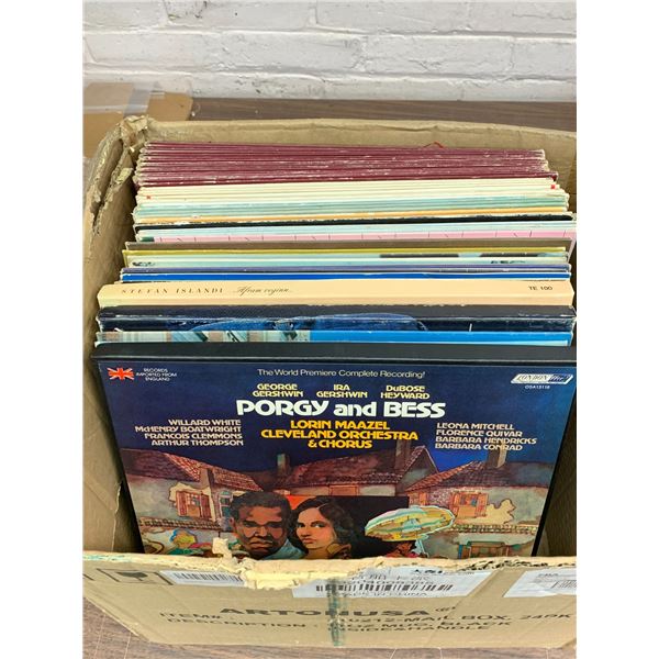 Approx 35 Vinyl Records LPs Easy Listening, Classical