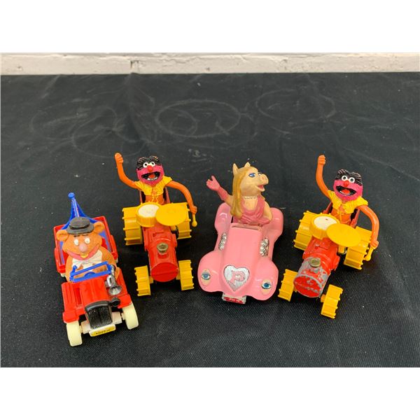 Lot of 4 Muppets CORGI Henson 1979 Toy Cars