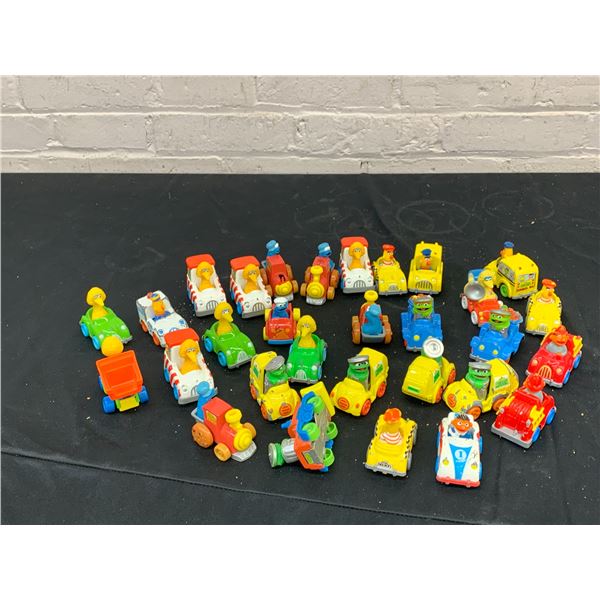 Lot of 29 1980s Playskool Muppets Die Cast Toy Cars