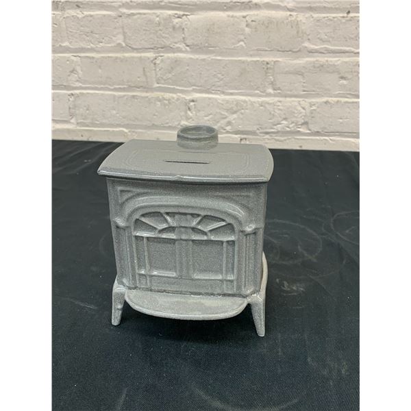 Ermon Castings Cast Iron Vintage Stove Coin Bank