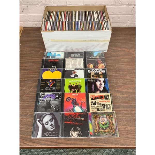 Approx 100+ CDs Assorted Albums, Genres
