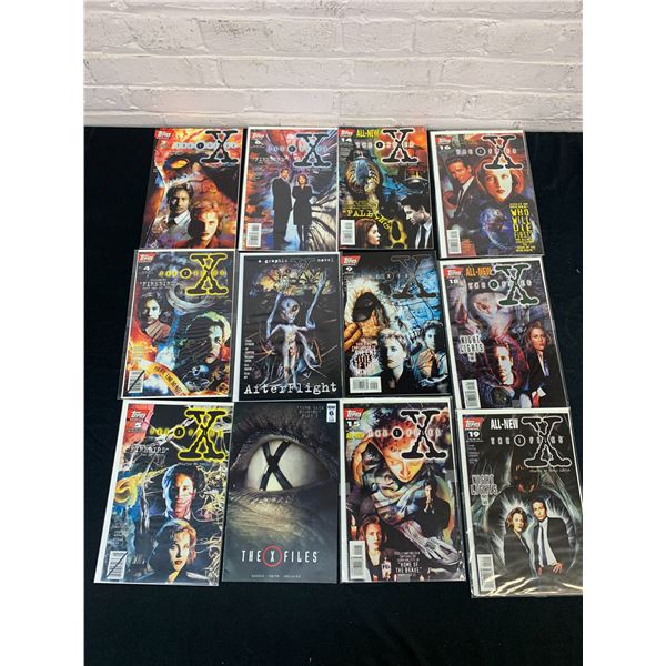 Lot of 12 The X-Files Comic Books