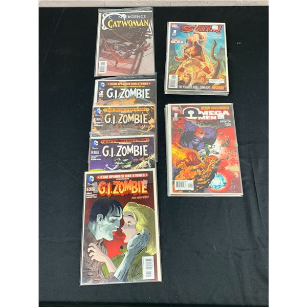 Lot of Comic Book Mini Series Runs GI Combat, Omega Men, Shazam, Catwoman