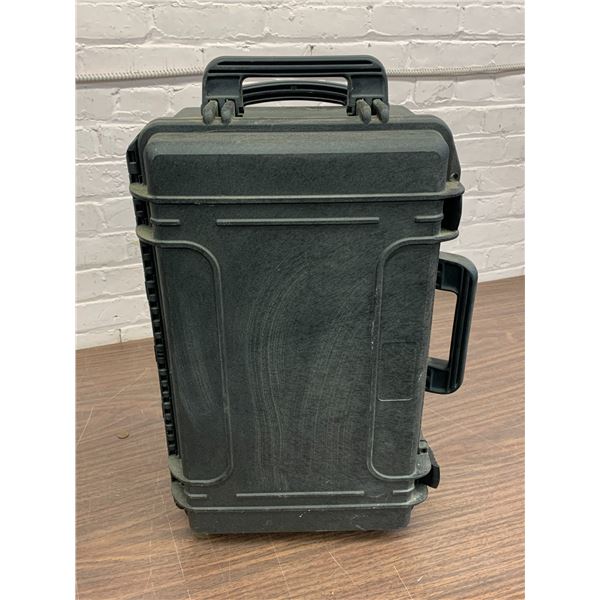 Plastic Hard Shell, Cut Foam Interior Travel Case (gun case?) 22" x 14" x 9"