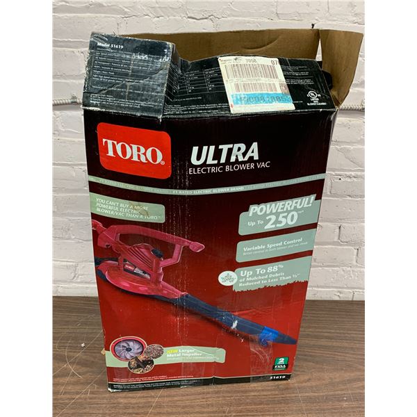TORO Ultra Electric Power Vac