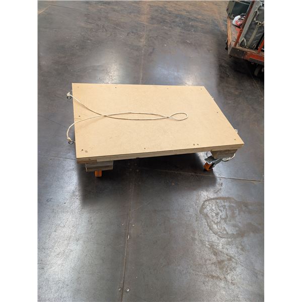 Wooden Top Moving Dolly Platform Truck 36"x23"