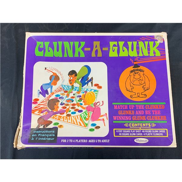 Vintage Clunk & Glunk Tabletop Board Game (missing 1pc)