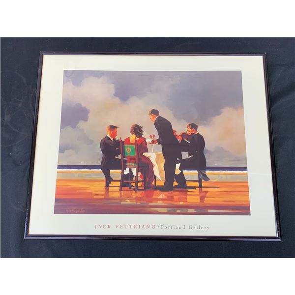 Jack Vettriano Portland Gallery 24" x 16" Framed Wall Art Print