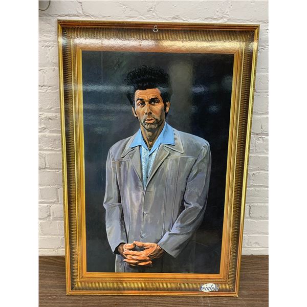 Large Seinfeld Kramer Wall Art Painting Print Pop Culture 2ft x 3ft
