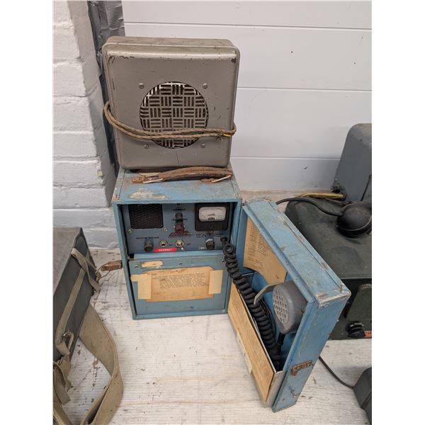 Humble Canadian Forestry Emergency Radio Vintage circa 1950s