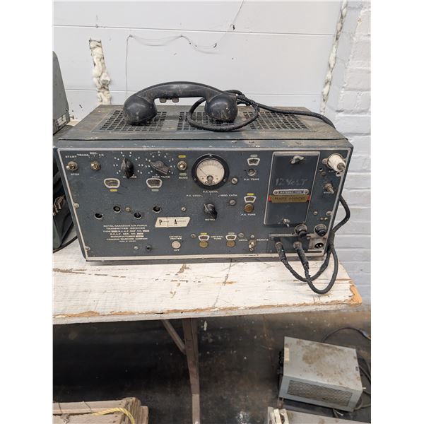 1941 Marconi Royal Canadian Air Force Transmitter Receiver RCAF ATR5 WWII