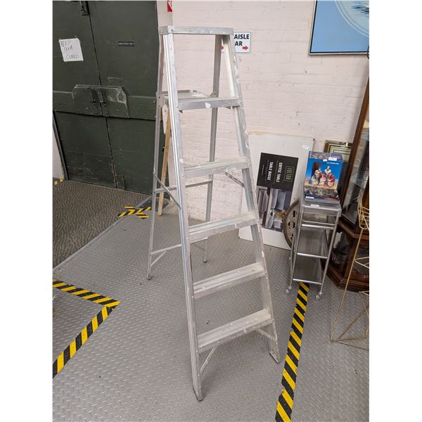 6' Folding Aluminum Step Ladder