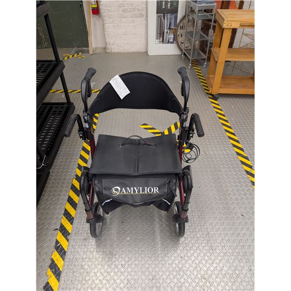 Amylior Folding Rollator Walker