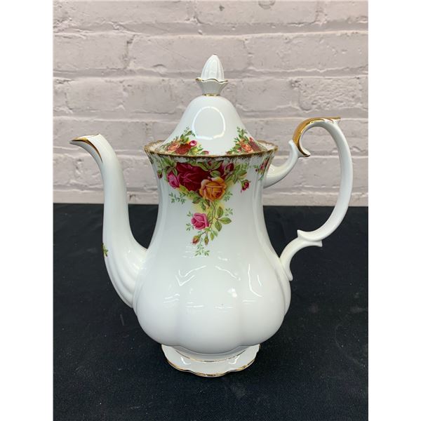 Royal Albert Old Country Roses Coffee Pot Fine Bone China England