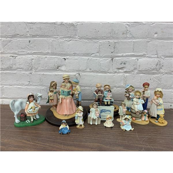 14 Jan Hagara B&J Company Porcelain Figurines circa 1980s