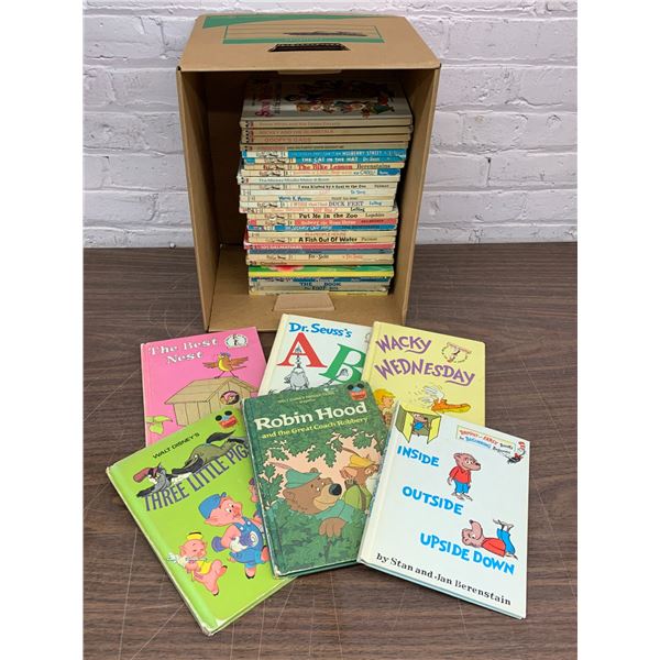 Lot of 36 Dr Seuss and Disney Vintage Childrens Storybooks
