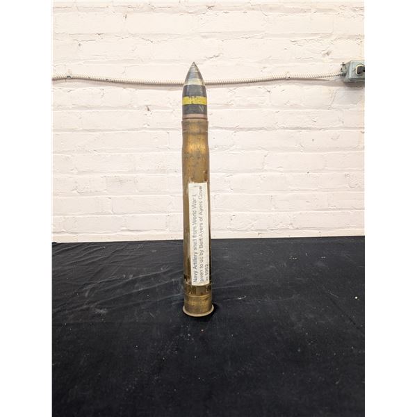 World War I Era Navy Artillery Shell 1 3PR P P.Co 9.1913