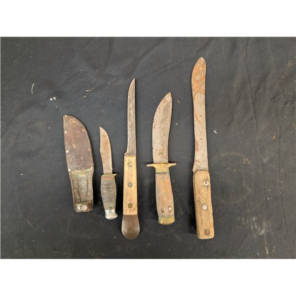 Lot of Antique Knives