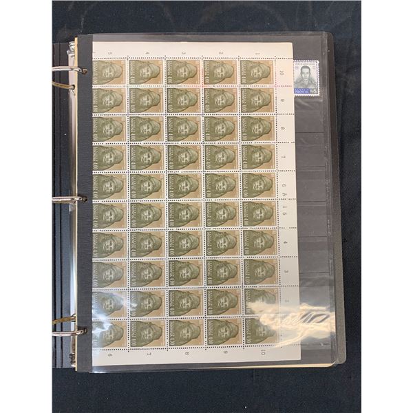 Binder Full of Vintage Indonesia Stamps