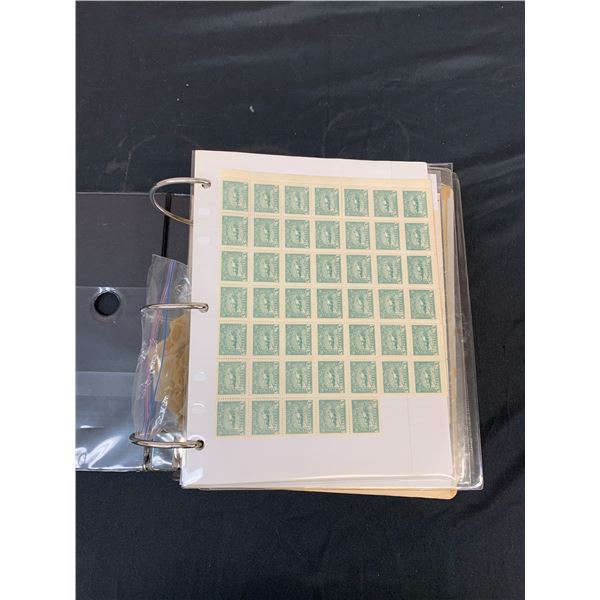 Large Binder FULL of Assorted Vintage World Stamps