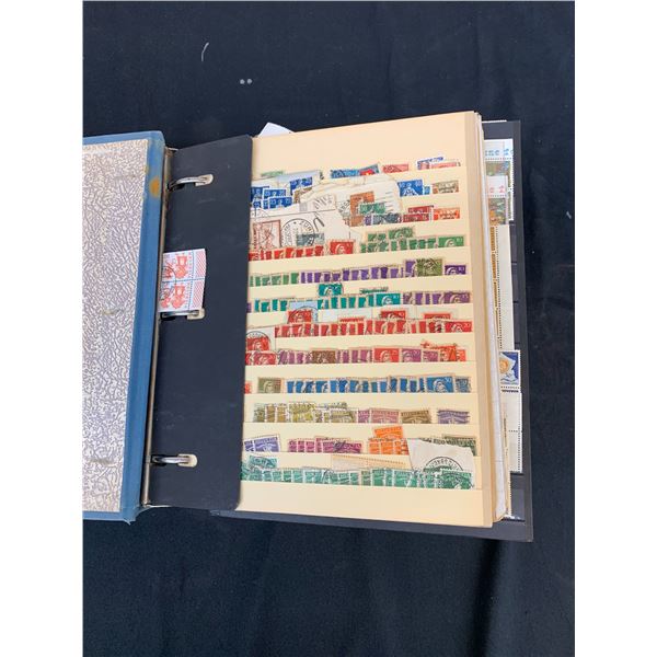 Large Binder FULL of Assorted Vintage World Stamps
